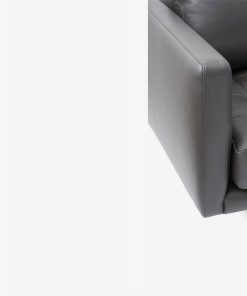 Sofa góc trái da nâu