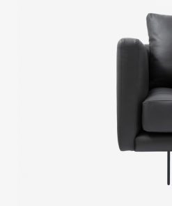 Sofa góc trái da nâu