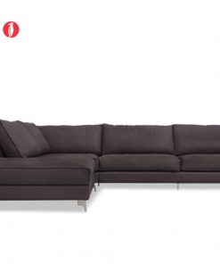 Sofa Metro Góc Phải Da Coffee Thương hiệu Ý - Calligaris